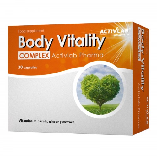Activlab Body Vitality Complex, 30 Capsules