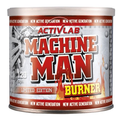 Activlab Machine Man Burner, 120 Capsules