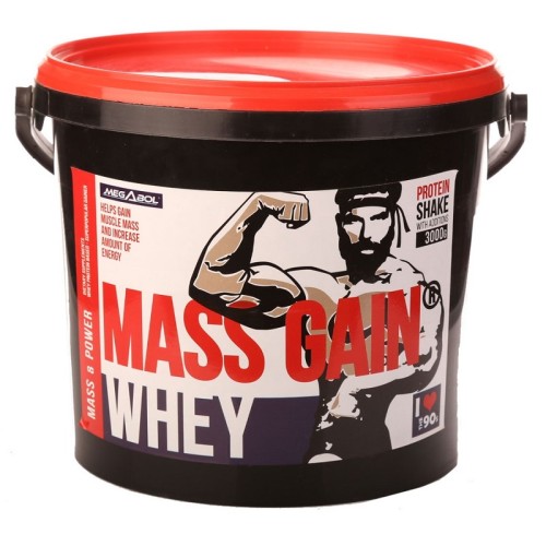 Megabol Whey Mass Gain, 3000 Grams