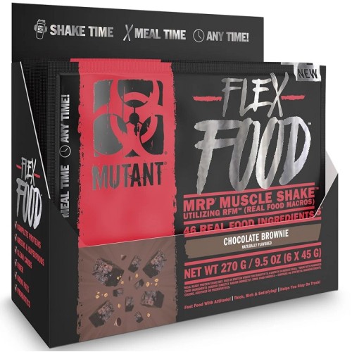 Mutant Flex Food, 270 Grams/6x45 Grams/