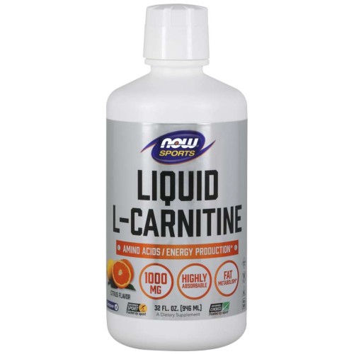 NOW L-Carnitine Liquid, 930 Ml