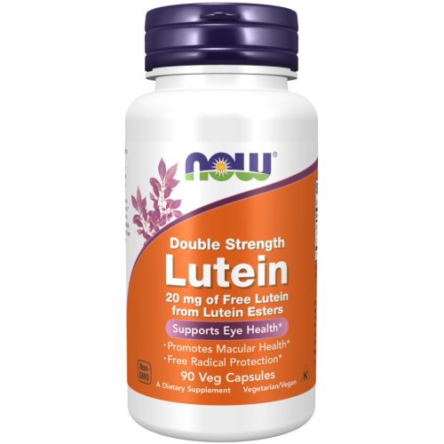NOW Lutein Esters Double Strength 20mg,90 Veg Capsules