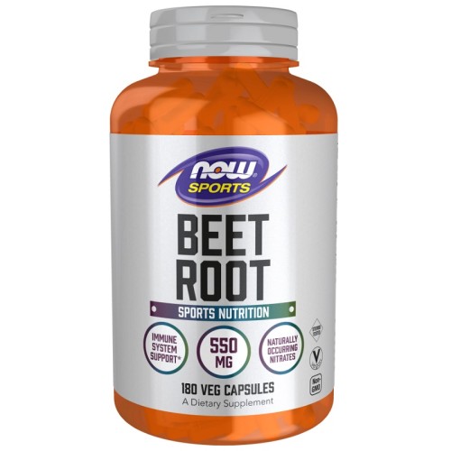 NOW Beet Root, 180 Veg Capsules