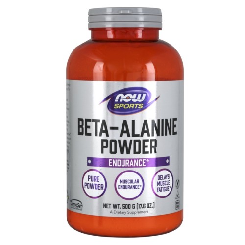 NOW Beta Alanine 2000mg, 500 Grams