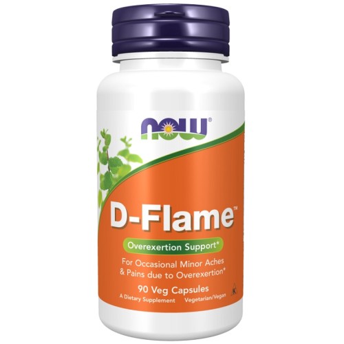 NOW D-Flame, 90 Veg Capsules