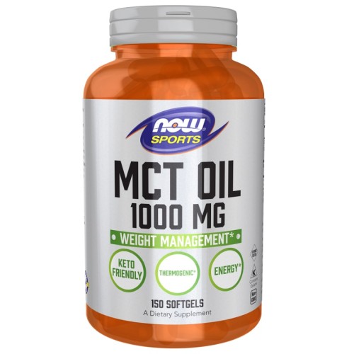 NOW MCT Oil 1000mg, 150 Softgels