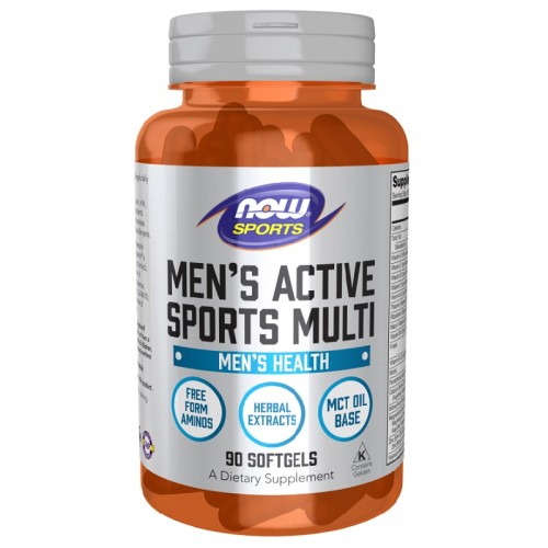 NOW Men's Active Sports Multi, 90 Softgels