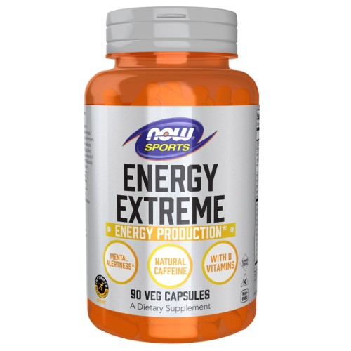 NOW Sports Energy Extreme, 90 Veg Capsules