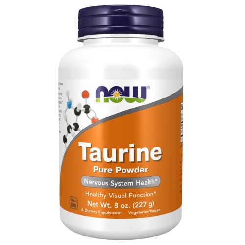 NOW Taurine Powder, 227 Grams