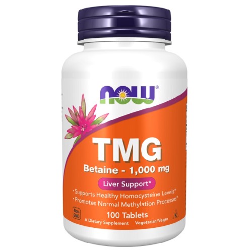 NOW TMG 1000mg, 100 Tablets