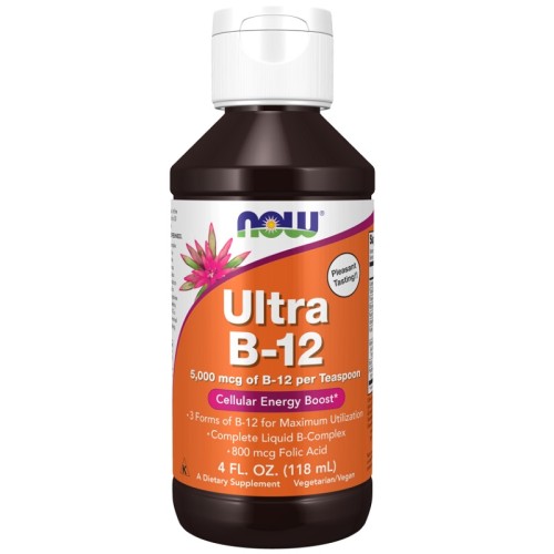 NOW Vitamin B-12 Ultra Liquid, 118 ml