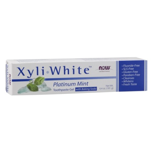NOW XyliWhite Platinum Mint /Baking Soda, 181 Grams