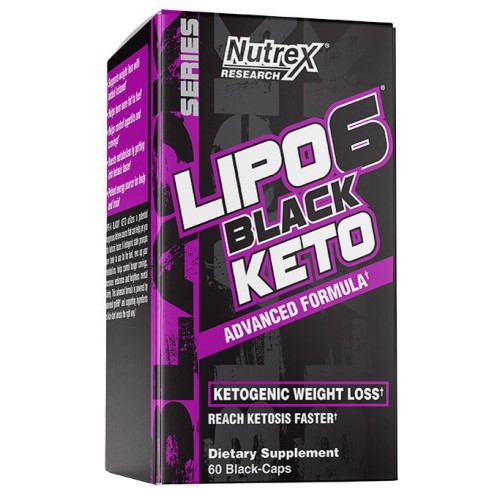 Nutrex Lipo 6 Keto, 60 Capsules