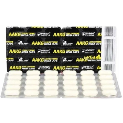 Olimp AAKG 1250 Extreme Mega Caps, 30 Capsules - Blister