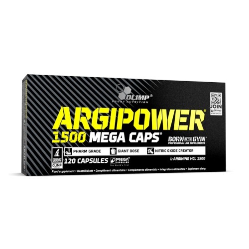 Olimp Argi Power 1500 Mega Caps, 120 Capsules