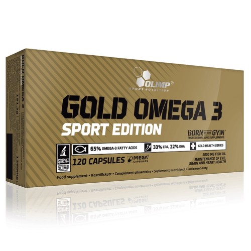 Olimp Gold Omega 3 Sport Edition, 120 Capsules