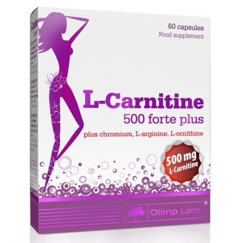 Olimp L-Carnitine 500 Forte Plus, 60 Capsules
