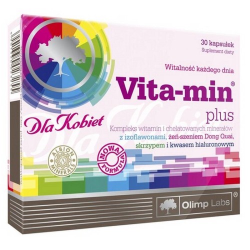 Olimp Vita-Min Plus Dla Kobiet, 30 Capsules