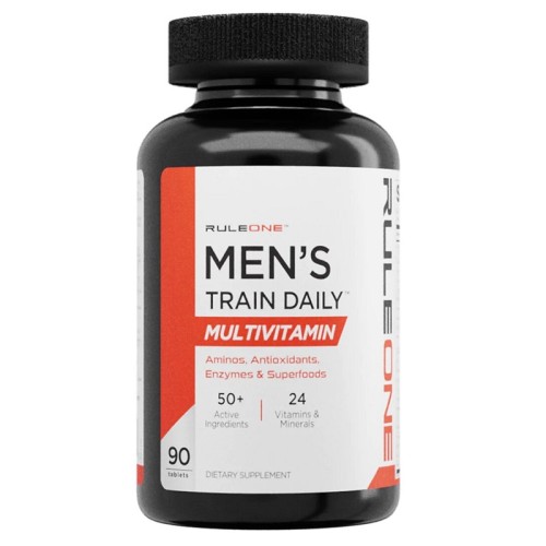 Rule1 Mens Train Daily Sports Multivitamin, 180 Tablets