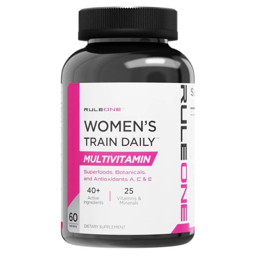 Rule1 Womens Train Daily Multivitamin, 60 Tablets