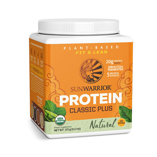 Sunwarrior Protein Classic Plus Organic, 375 g
