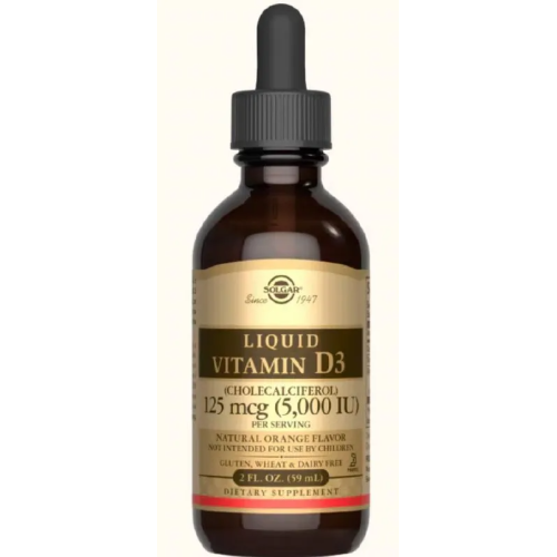 Solgar Liquid Vitamin D3 5000 IU, 59 ml