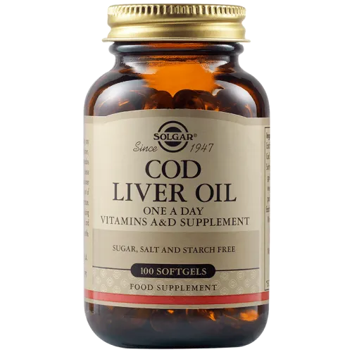 Solgar Super Cod Liver Oil Complex, 60 softgels