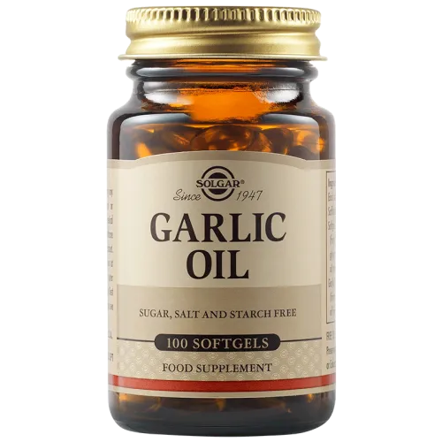 Solgar Garlic Oil, 100 softgels