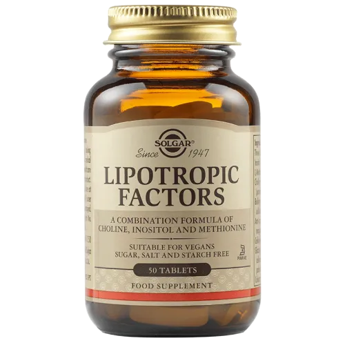 Solgar Lipotropic Factors, 50 tablets