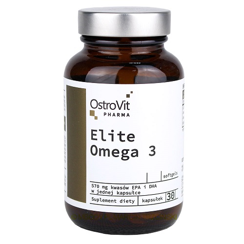 OstroVit Pharma Elite Omega 3, 30 Softgels